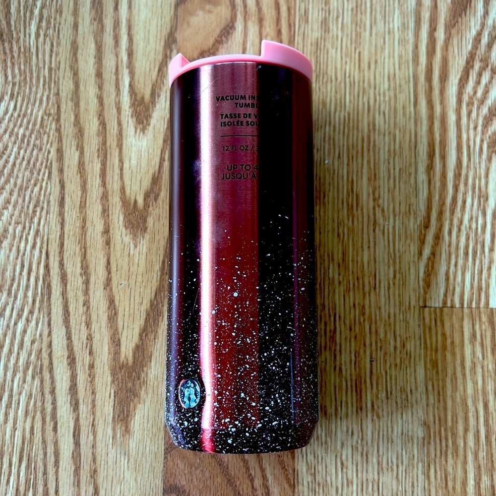 NWOT Starbucks 20oz pink Tumbler